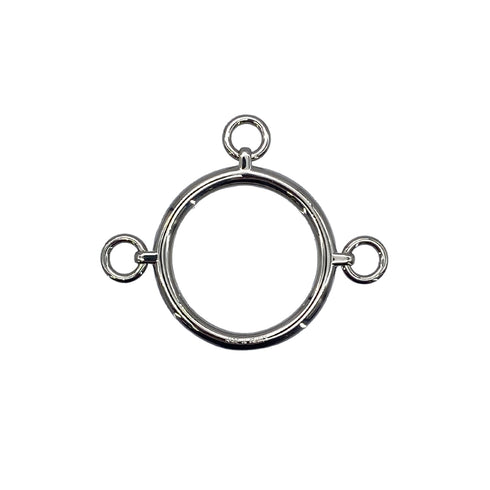 HERMES MEGA LOOP SCARF RING SILVER ACCESSORY 90276716 - PURPOSE