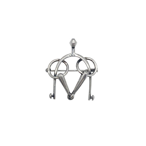 HERMES BROOCH SILVER ACCESSORY 90276717 - PURPOSE
