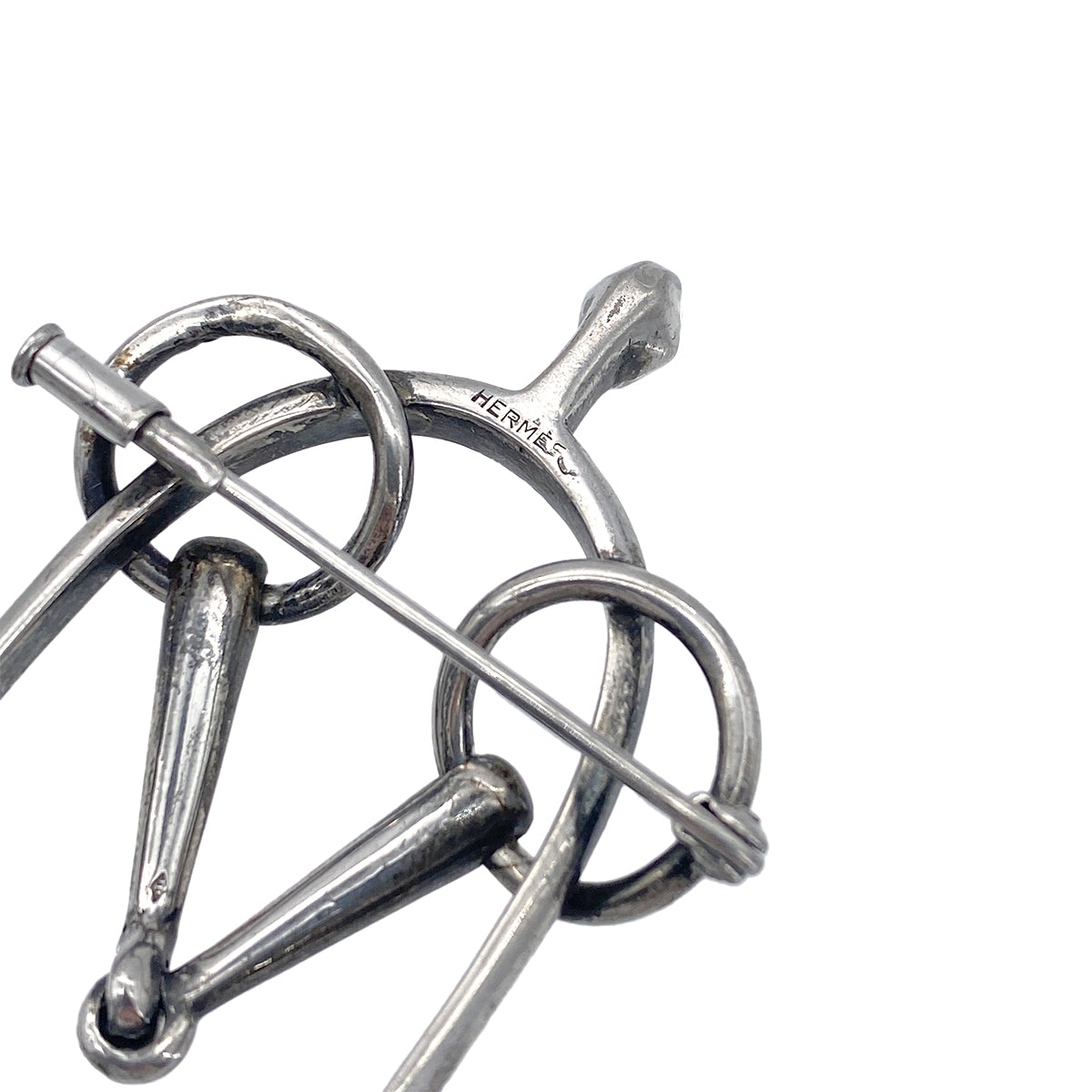 HERMES BROOCH SILVER ACCESSORY 90276717