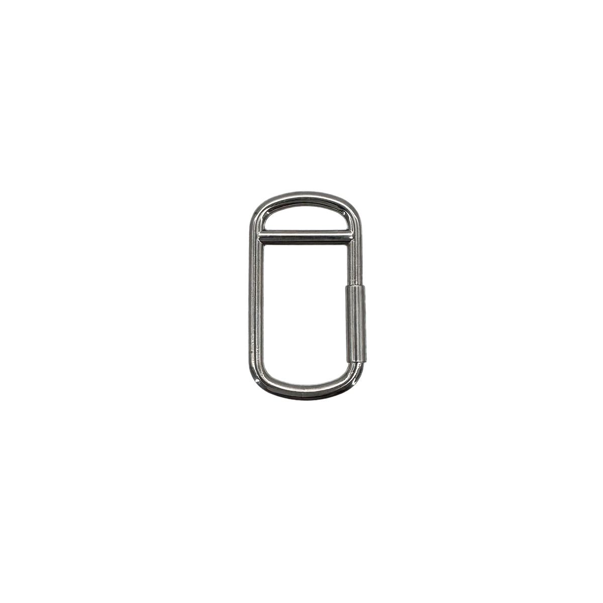 HERMES KEY RING CLIP SILVER ACCESSORY 90276719