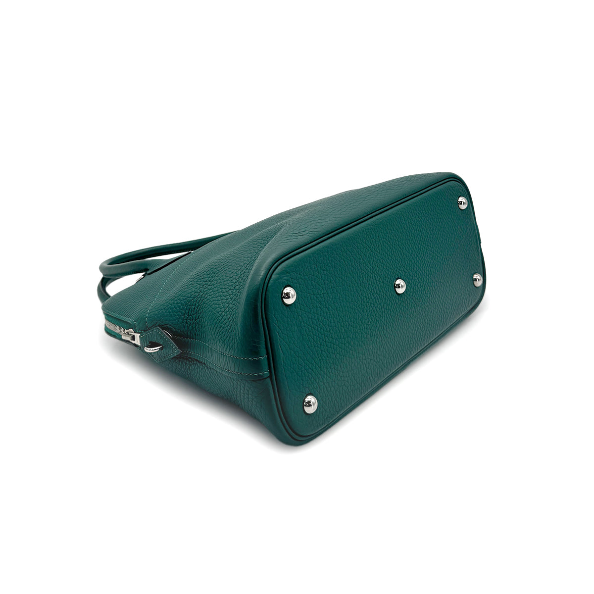 HERMES BOLIDE 31 MALACHITE TAURILLON CLEMENCE HAND SHOULDER BAG □R 90276759