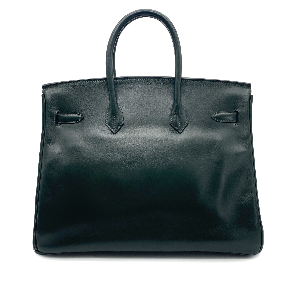 HERMES BIRKIN 35 GREEN BOXCALF HAND BAG 〇Y GHW 90276761