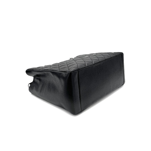 CHANEL GST TOTE BAG BLACK CAVIAR SKIN 90276768 - PURPOSE