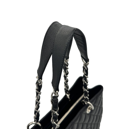 CHANEL GST TOTE BAG BLACK CAVIAR SKIN 90276768 - PURPOSE