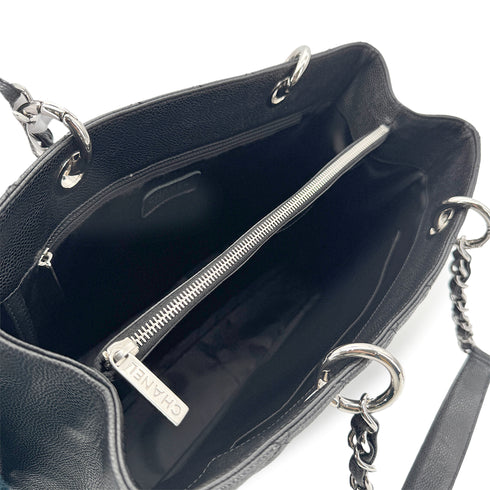CHANEL GST TOTE BAG BLACK CAVIAR SKIN 90276768 - PURPOSE