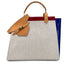HERMES HIMALAYA NATURAL BLUE RED TOILE H VEAU CHAMONIX BOXCALF HAND BAG 〇O GHW 90276771 - PURPOSE