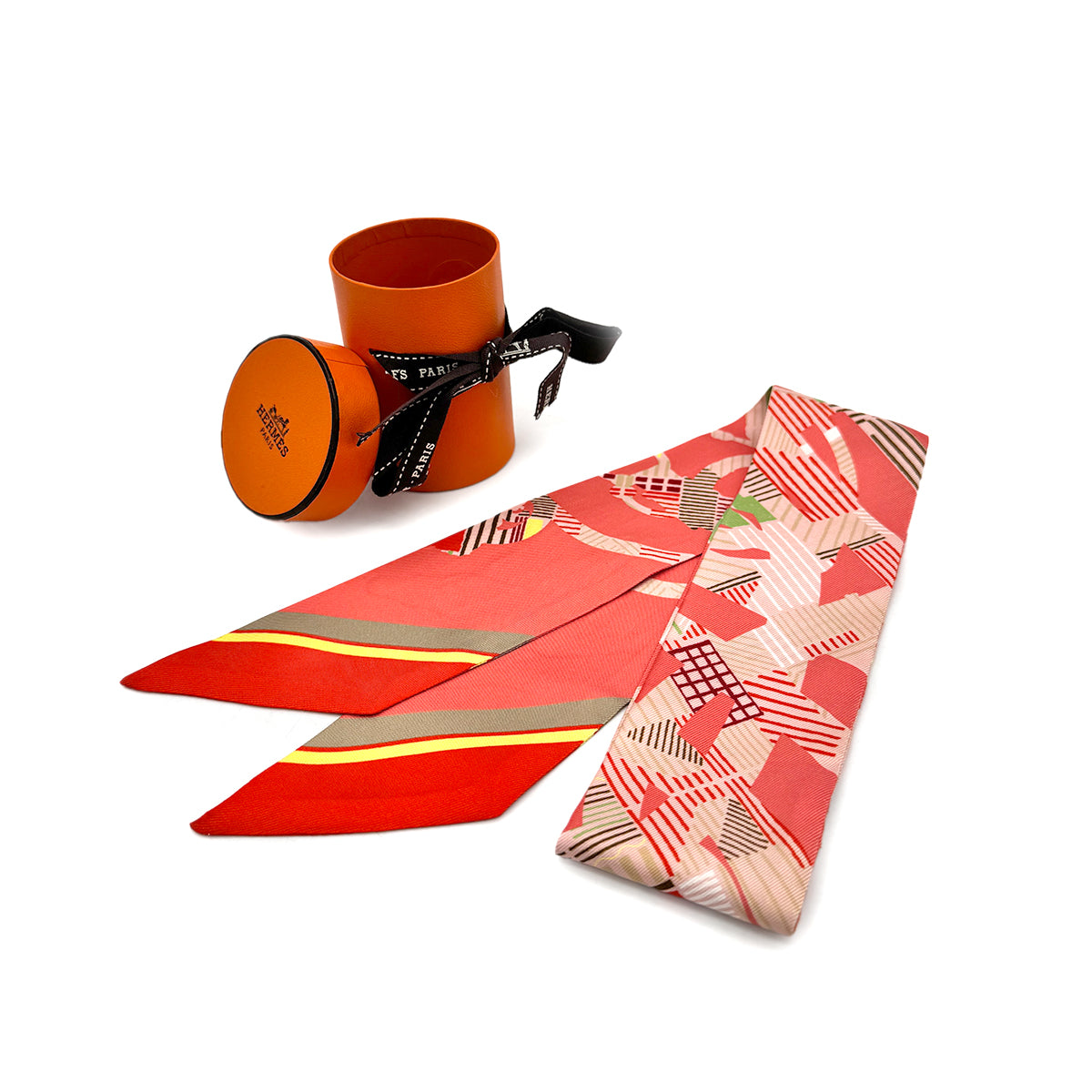 HERMES TWILLY CAVALCADOUR MORNING SCARF MULTICOLOR 90276781