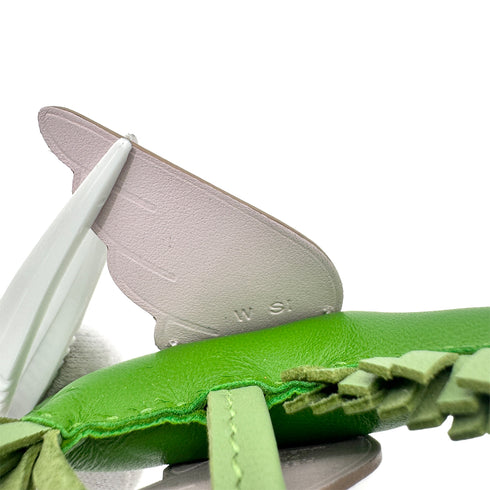 HERMES BAG CHARM RODEO PEGASUS PM VERT YUCCA MAUVE PALE VERT CRIQUET W 90276789