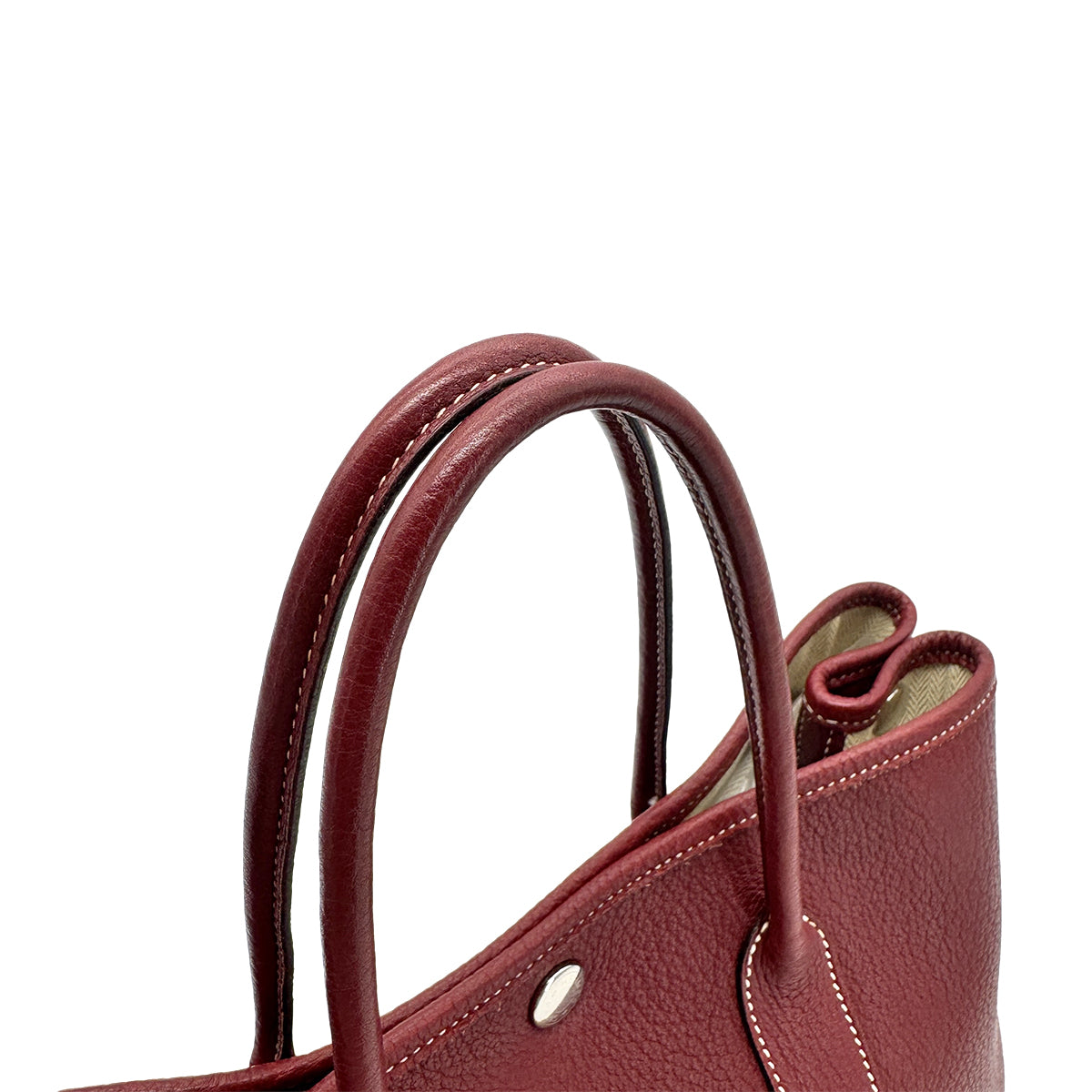 HERMES GARDEN PARTY TPM ROUDGE H VEAU NEGONDA TOTE BAG □L 90276875