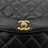 CHANEL VINTAGE MATELASSE CHAIN SHOULDER BAG BLACK LAMB SKIN 90277069 - PURPOSE