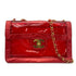 CHANEL VINTAGE BIG COCO CLEAR CHAIN SHOULDER BAG RED VINYL LEATHER 90277070 - PURPOSE