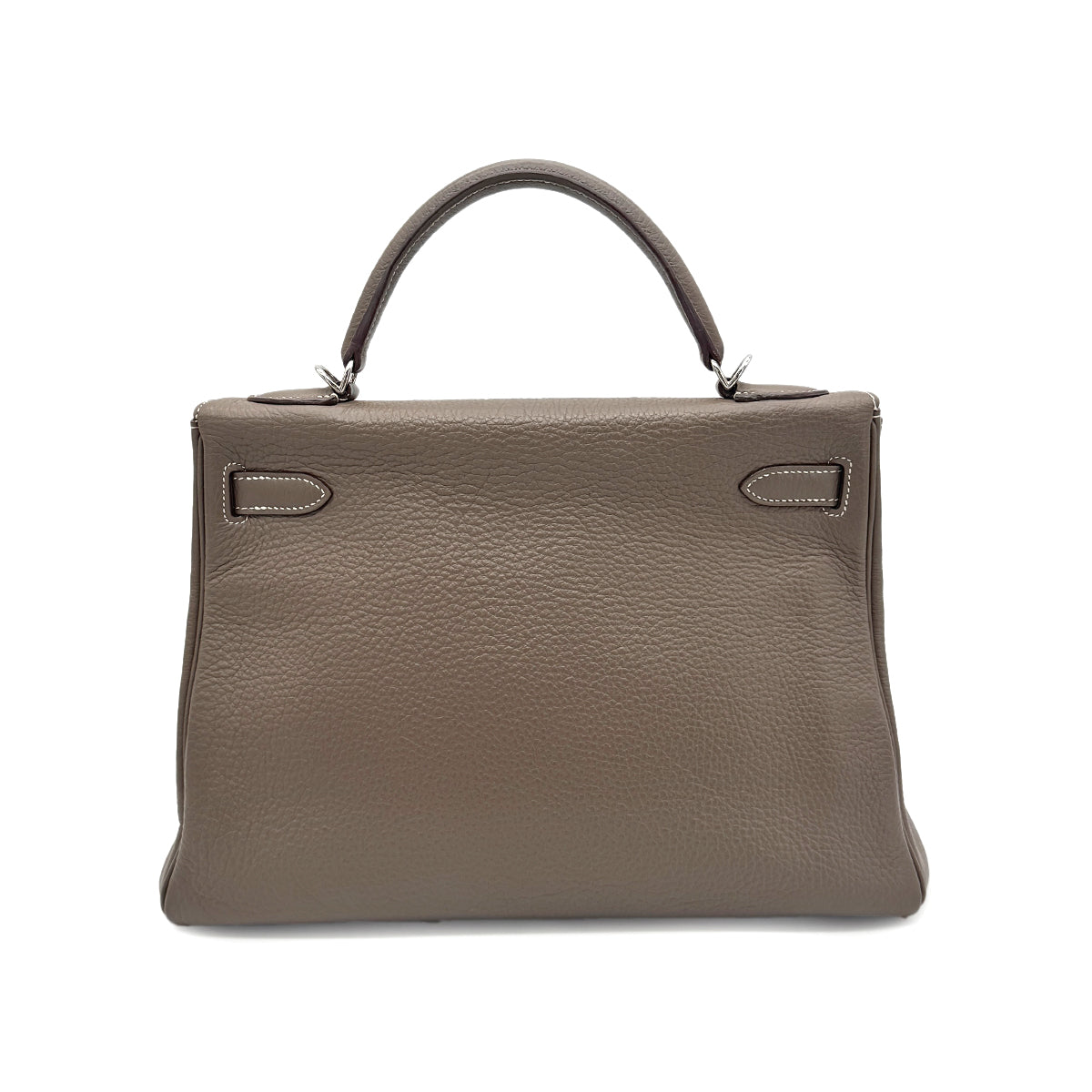 HERMES KELLY 32 AMAZON ETOUPE TOGO HAND SHOULDER BAG □N SHW 90277075