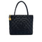 CHANEL VINTAGE MEDALLION TOTE BAG BLACK CAVIAR SKIN 90277083 - PURPOSE