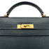 HERMES KELLY 32 SELLIER BLUE INDIGO EPSOM HAND SHOULDER BAG □G 90277085