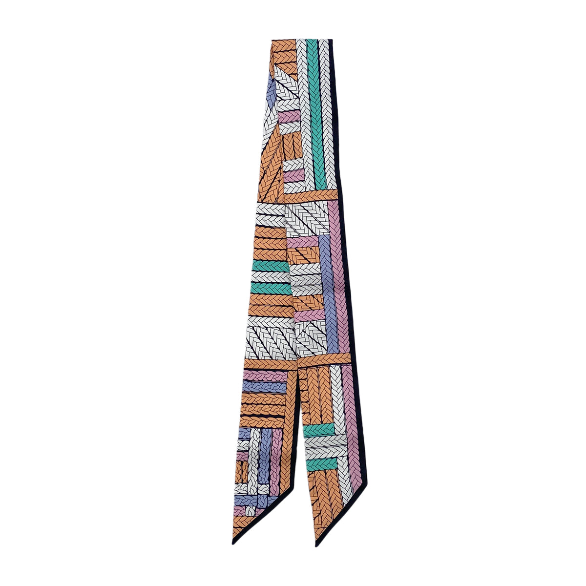 HERMES TWILLY TRESSES H SCARF MULTICOLOR 90277249