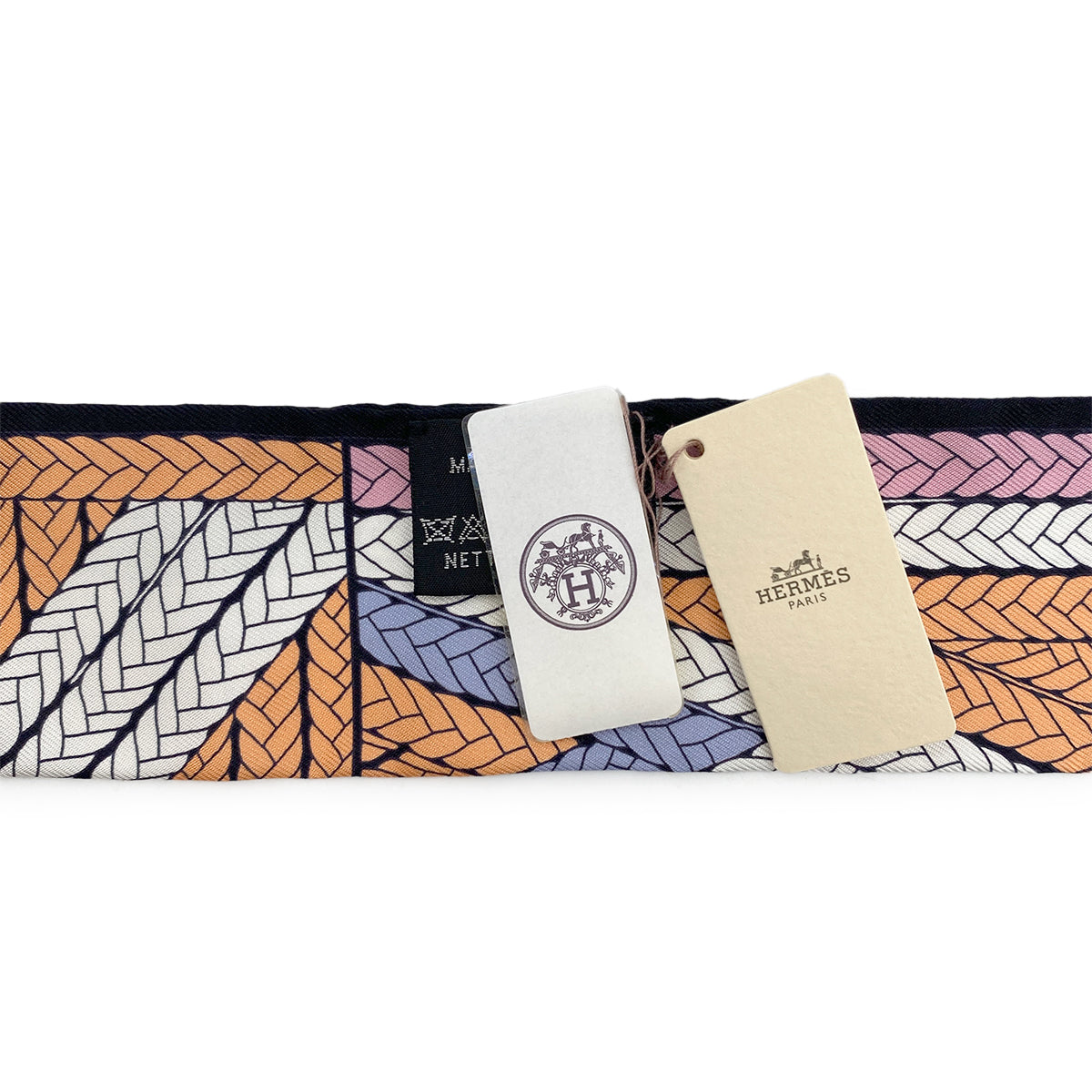 HERMES TWILLY TRESSES H SCARF MULTICOLOR 90277249