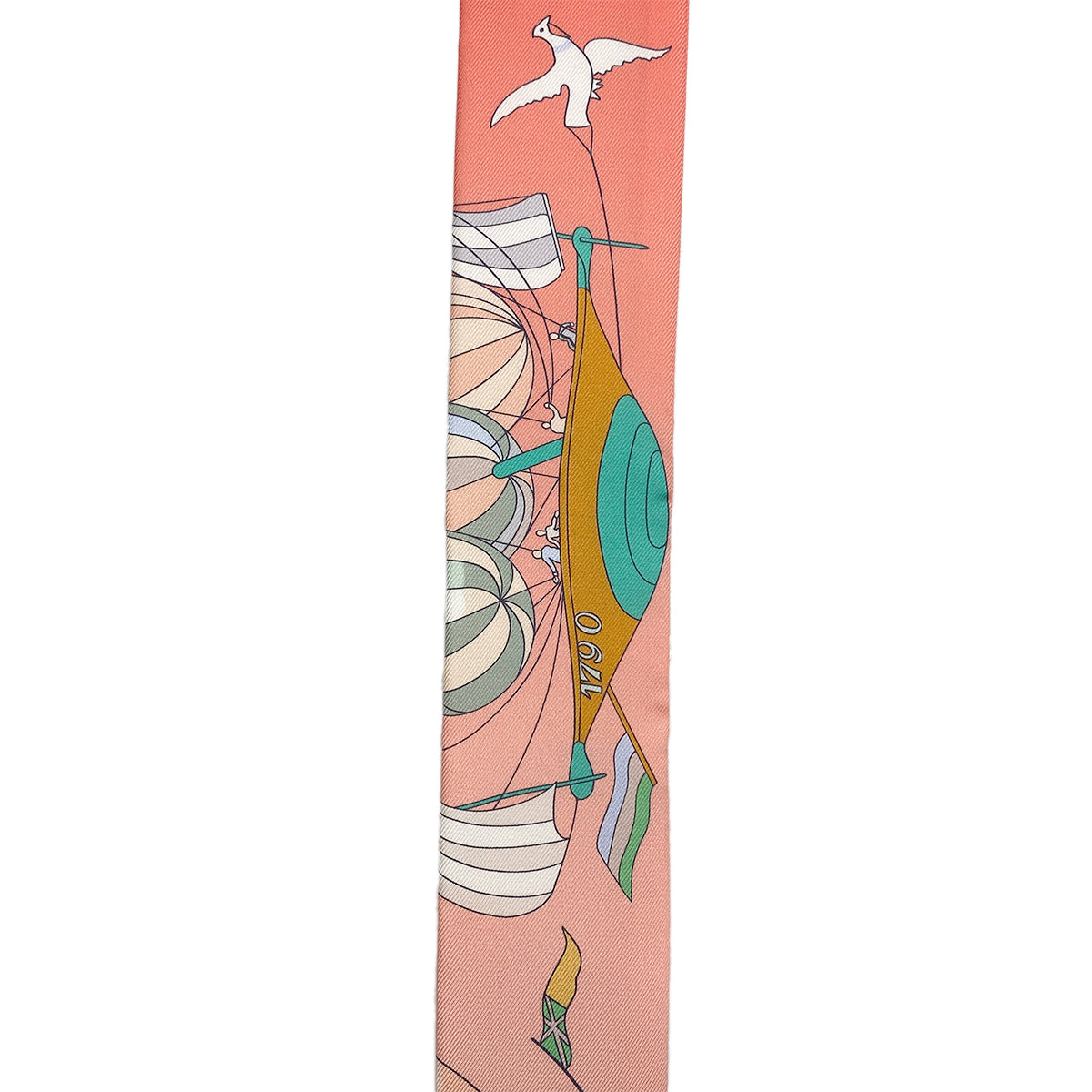 HERMES TWILLY LES FOLIES DU CIEL SCARF MULTICOLOR 90277253