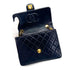 CHANEL VINTAGE MINI MATELASSE CHAIN SHOULDER BAG NAVY LAMB SKIN 90277291 - PURPOSE