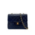 CHANEL VINTAGE MINI MATELASSE CHAIN SHOULDER BAG NAVY LAMB SKIN 90277291 - PURPOSE