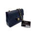 CHANEL VINTAGE MINI MATELASSE CHAIN SHOULDER BAG NAVY LAMB SKIN 90277291 - PURPOSE