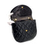 CHANEL VINTAGE MATELASSE BIG COCO CHAIN SHOULDER BAG BLACK LAMB SKIN 90277555 - PURPOSE