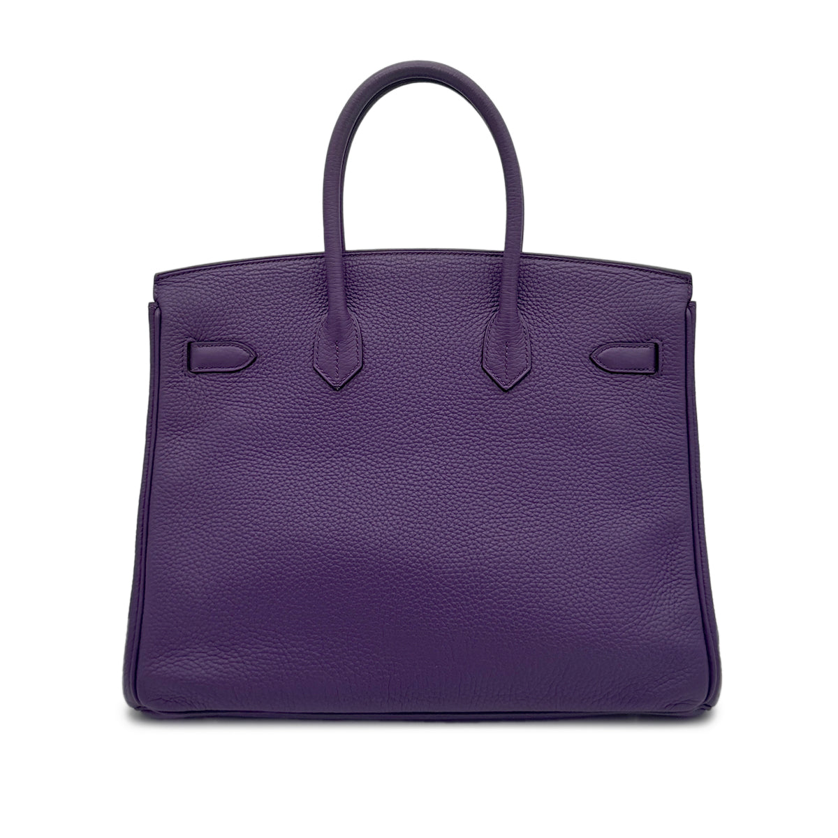 HERMES BIRKIN 35 ULTRA VIOLET TAURILLON CLEMENCE HAND BAG □P SHW 90277704