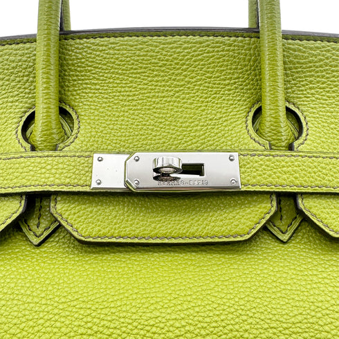 HERMES BIRKIN 35 ANIS GREEN TOGO HAND BAG □I SHW 90277705 - PURPOSE