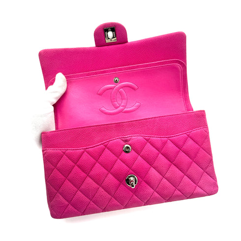 CHANEL MATELASSE CHAIN SHOULDER BAG PINK SOFT CAVIAR SKIN 90277711 - PURPOSE
