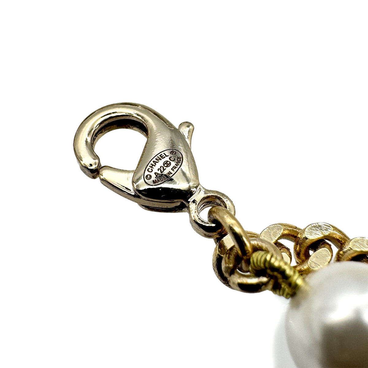 CHANEL NECKLACE COCOMARK PEARL LONG LAYERED ACCESSORY A22C 90278010