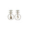 CHANEL EARRINGS NO.5 COCOMARK PERFUME MOTIF PEARL ACCESSORY A21V 90278022 - PURPOSE