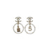 CHANEL EARRINGS NO.5 COCOMARK PERFUME MOTIF PEARL ACCESSORY A21V 90278022 - PURPOSE