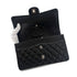 CHANEL VINTAGE CLASSIC FLAP MEDIUM CHAIN SHOULDER BAG BLACK CAVIAR SKIN 90278460 - PURPOSE