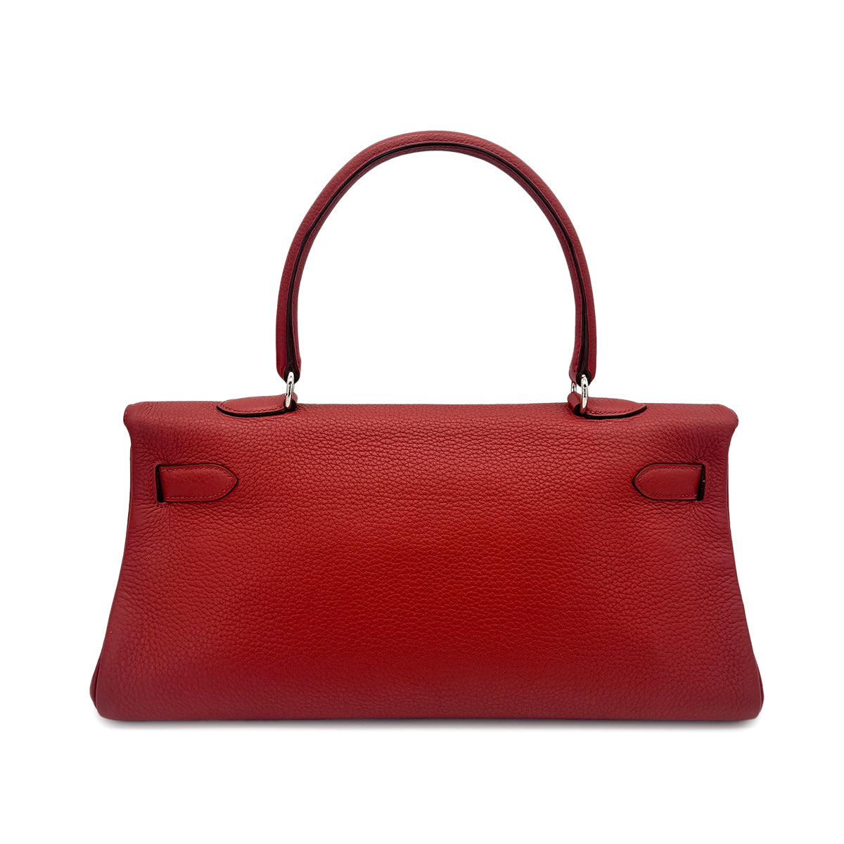HERMES SHOULDER KELLY 42 RED TAURILLON CLEMENCE HAND SHOULDER BAG □M SHW 90278467