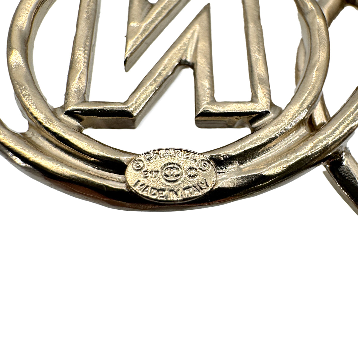 CHANEL BROOCH LOGO COCOMARK ACCESSORY B17C 90278483