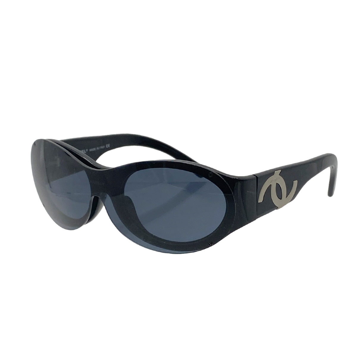 CHANEL VINTAGE SUNGLASSES COCOMARK BLACK EYEWEAR 90278919