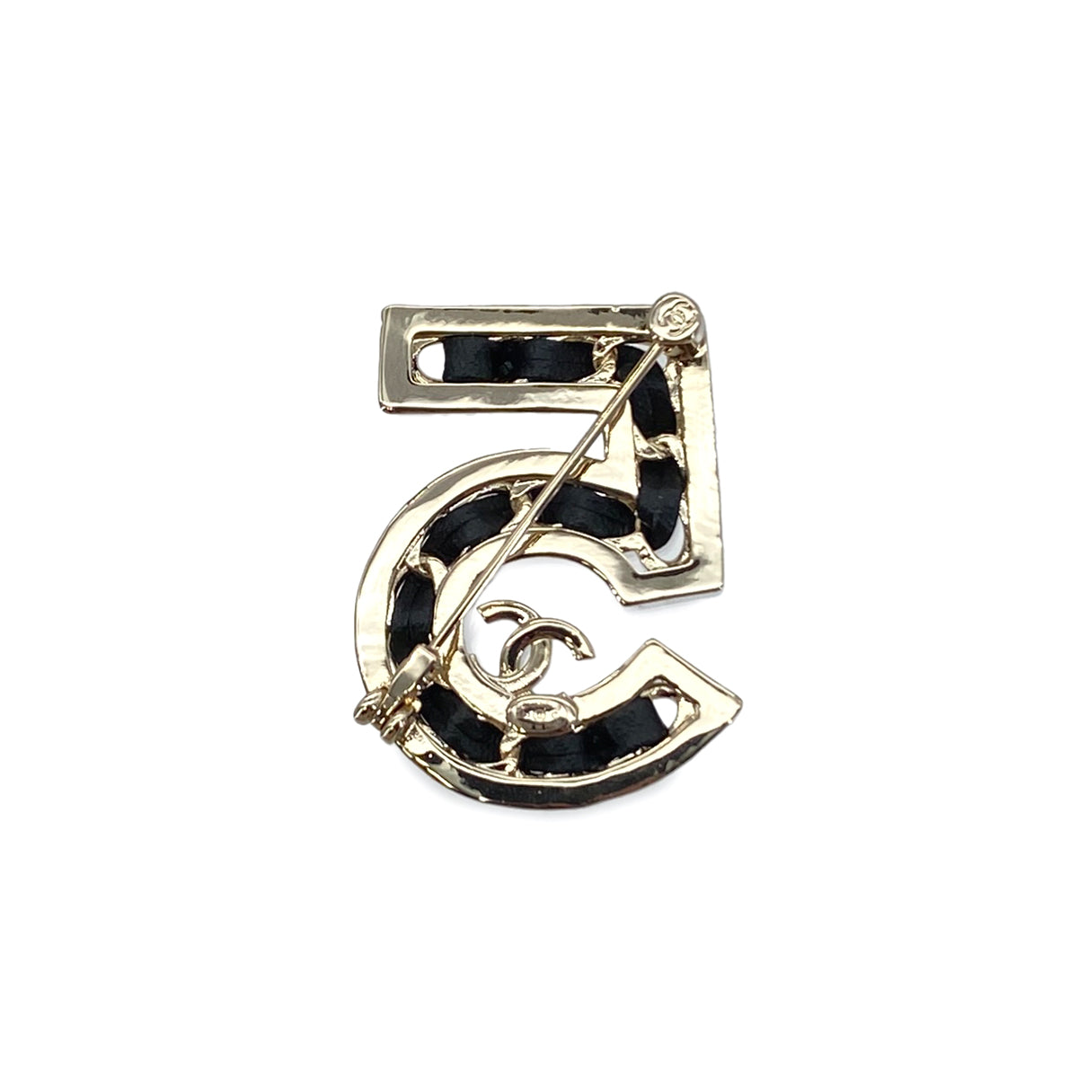 CHANEL No.5 COCOMARK BROOCH RHINESTONE ACCESSORY B23C 90278925