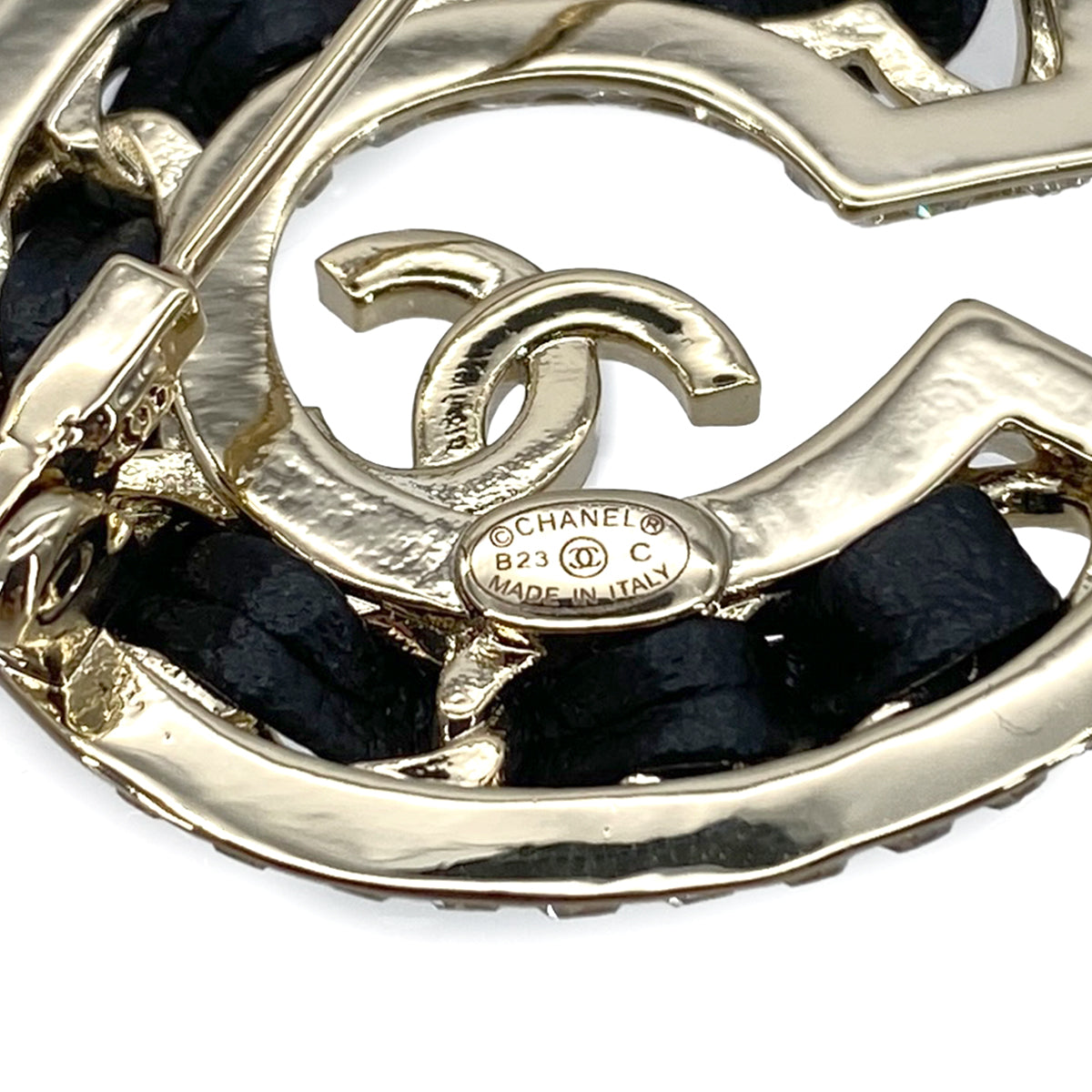 CHANEL No.5 COCOMARK BROOCH RHINESTONE ACCESSORY B23C 90278925