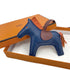 HERMES BAG CHARM RODEO MM BLEU DE MALTE ORANGE POPPY ROUGE H AGNEAU MILO 90278936 - PURPOSE