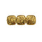 CHANEL VINTAGE TRIPLE COCOMARK BROOCH GOLD ACCESSORY 94P 90278947 - PURPOSE