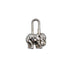HERMES CADENA CHARM EXOTISME ELEPHANT 1997 SILVER ACCESSORY 90279584 - PURPOSE