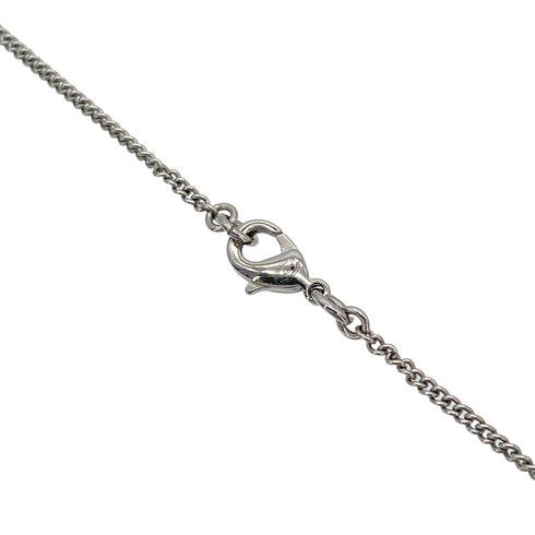 CHANEL NECKLACE COCOMARK RHINESTONE SILVER ACCESSORY F12W 90279598 - PURPOSE