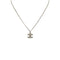 CHANEL NECKLACE COCOMARK RHINESTONE SILVER ACCESSORY B10V 90279604 - PURPOSE
