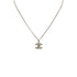 CHANEL NECKLACE COCOMARK RHINESTONE SILVER ACCESSORY B10V 90279604 - PURPOSE