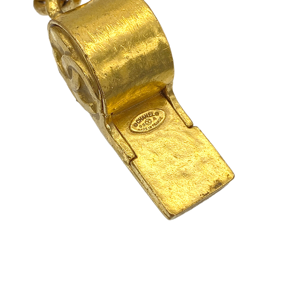CHANEL VINTAGE KEY HOLDER COCOMARK WHISTLE 95A ACCESSORY 90279620