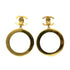 CHANEL VINTAGE EARRINGS COCOMARK HOOP GOLD ACCESSORY 90279704 - PURPOSE
