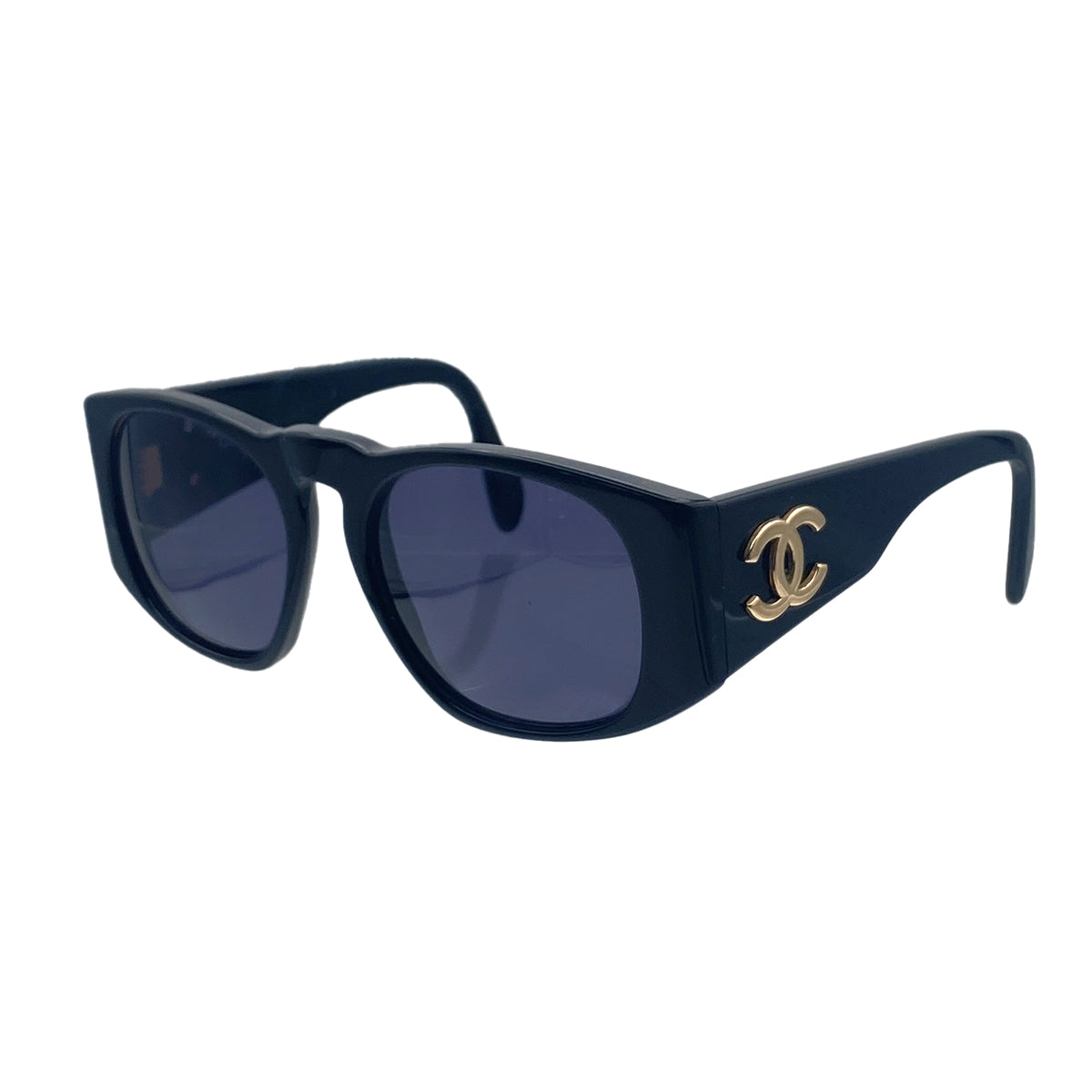 CHANEL VINTAGE SUNGLASSES COCOMARK BLACK EYEWEAR 90279712