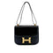 HERMES CONSTANCE 24 BLACK BOXCALF SHOULDER BAG 〇E GHW 90279719 - PURPOSE