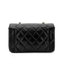 CHANEL VINTAGE DIANA SMALL CHAIN SHOULDER BAG BLACK LAMB SKIN 90279735 - PURPOSE
