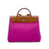 HERMES HER BAG ZIP PM 31 FAUVE MAGNOLIA VACHE HUNTER TOILE OFFICIER TOTE SHOULDER BAG Y 90279781