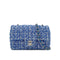 CHANEL MINI MATELASSE CHAIN SHOULDER BAG BLUE TWEED 90279798 - PURPOSE